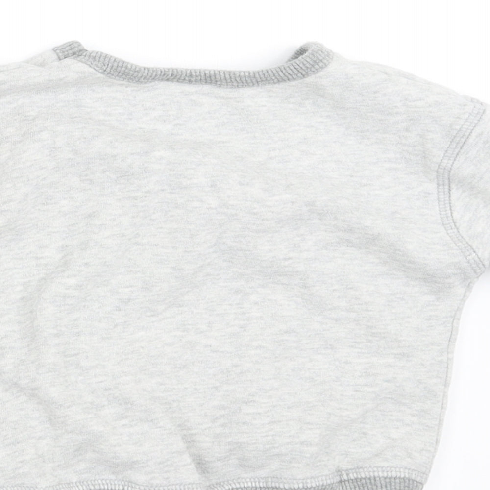 NEXT Boys Grey   Pullover Jumper Size 3-6 Months  - christmas