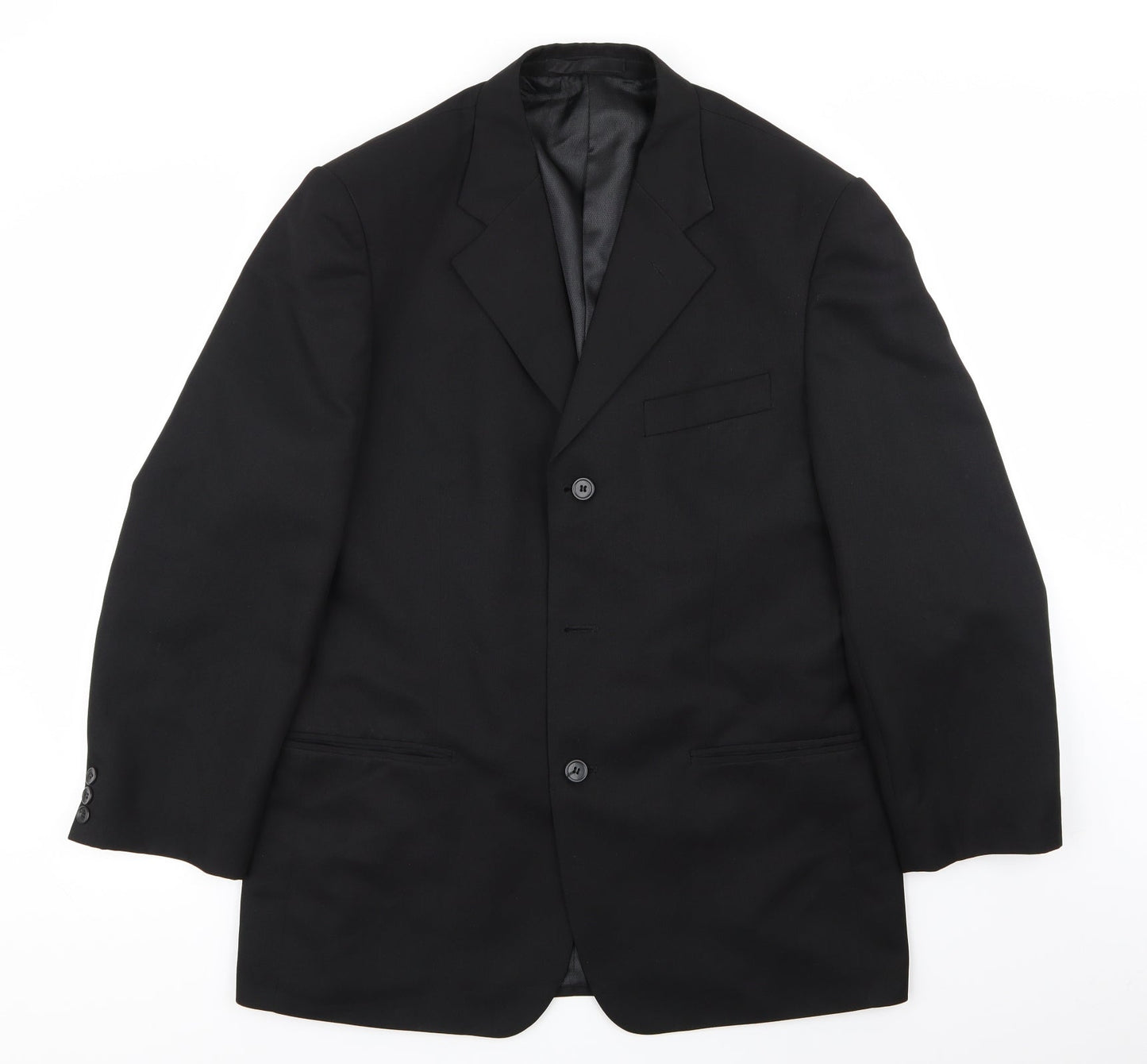Matalan Mens Black   Jacket Blazer Size 40