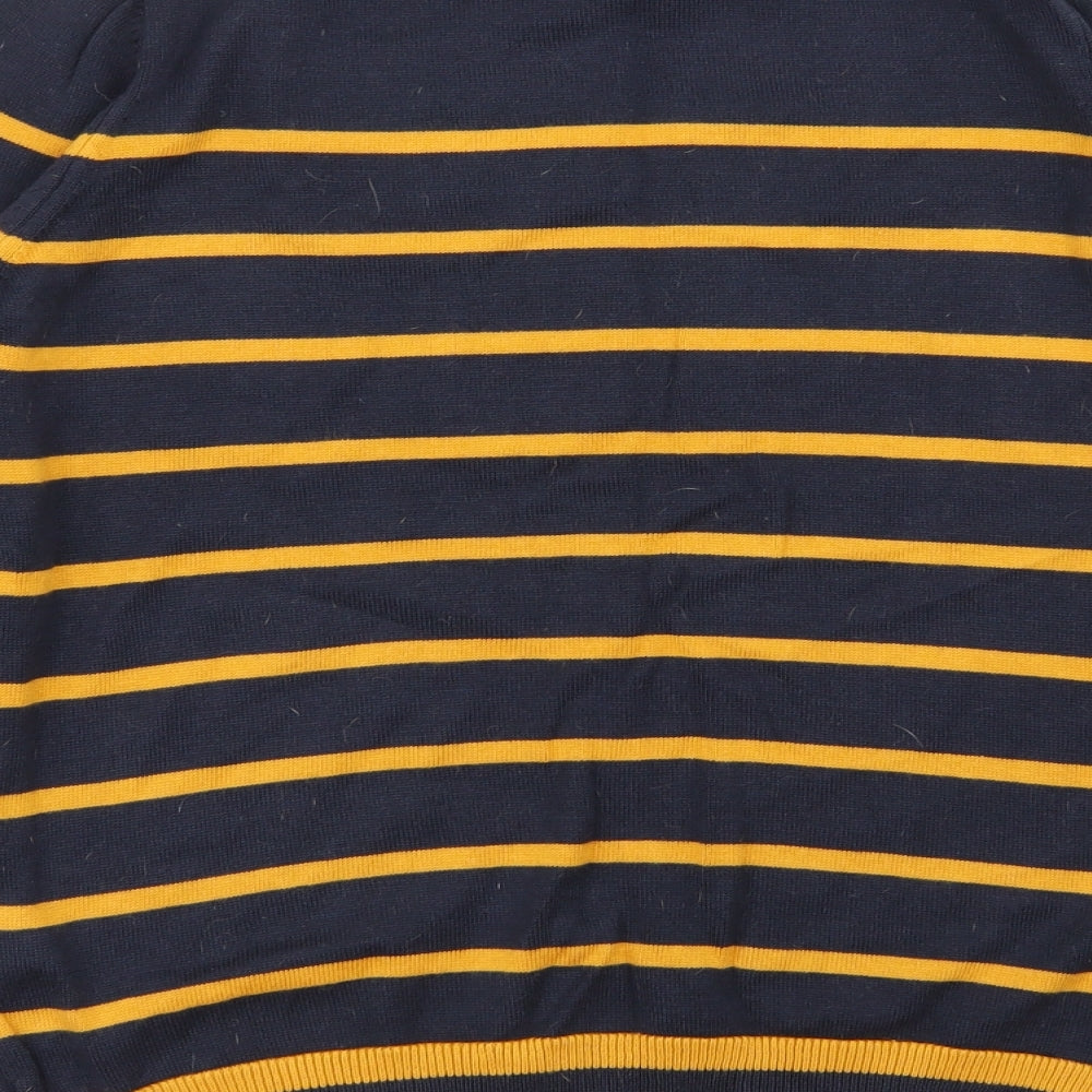 M&S Womens Multicoloured Striped  Pullover Jumper Size 12