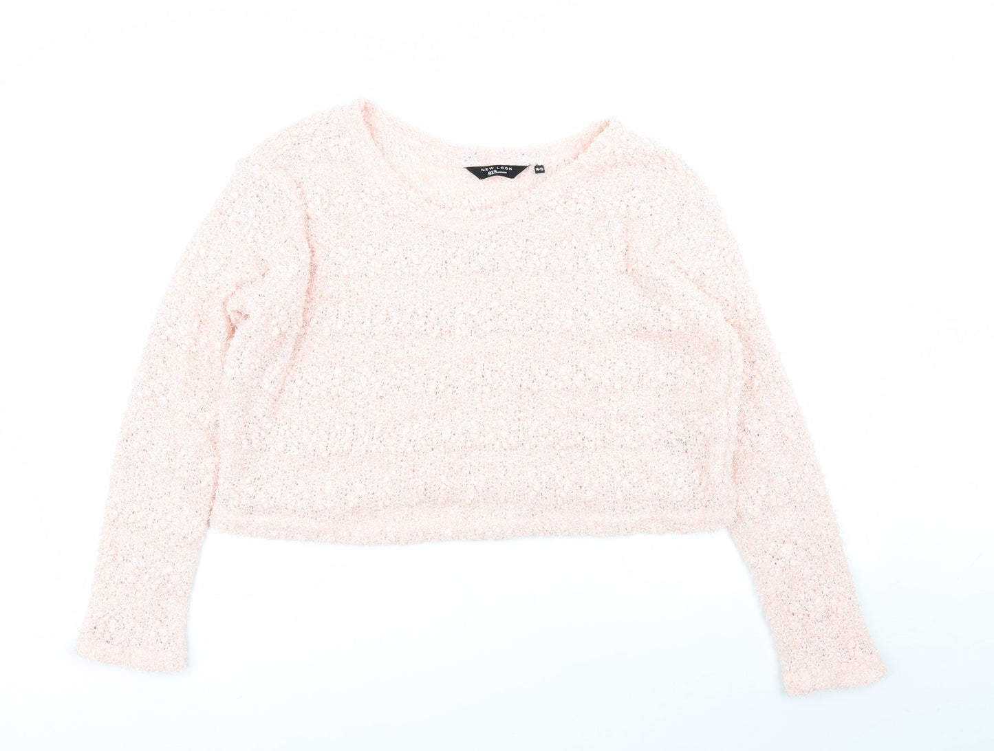 New Look Girls Pink   Pullover Jumper Size 14-15 Years