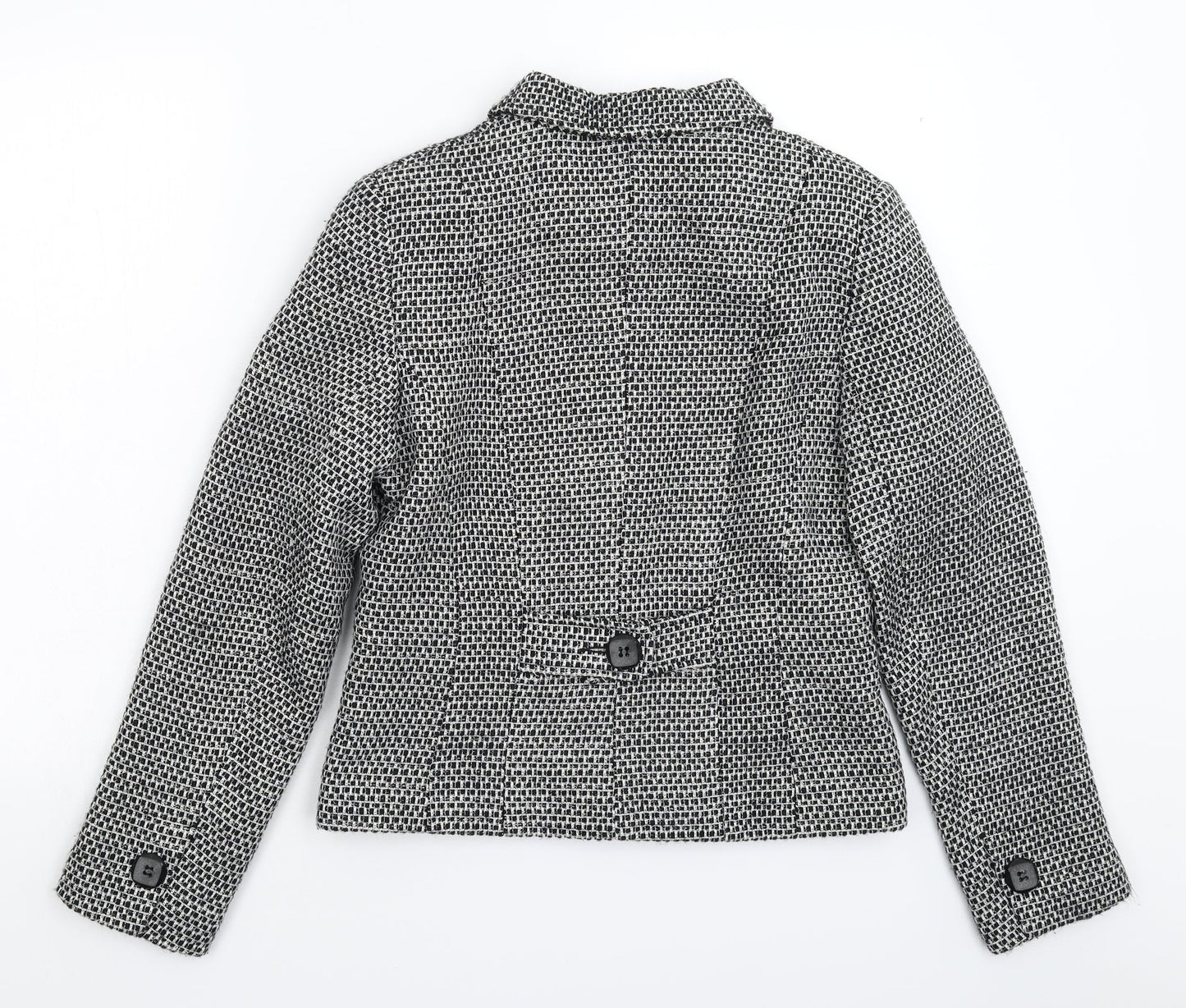 AMARANTO Womens Grey   Jacket Blazer Size 12