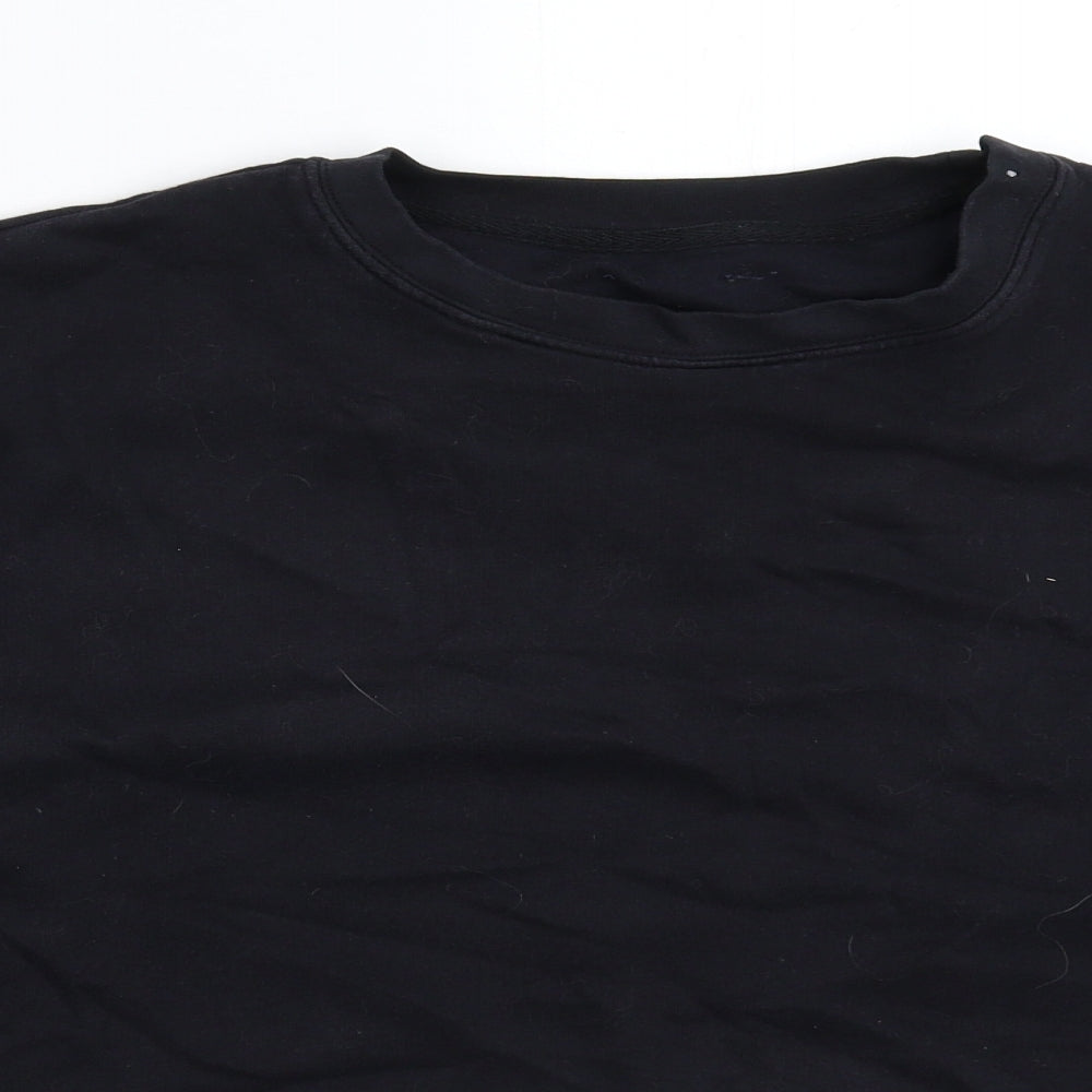 Preworn Womens Black   Pullover Sweatshirt Size 20