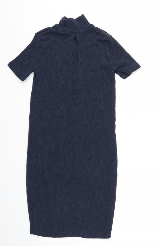 M&S Womens Blue   Fit & Flare  Size 10