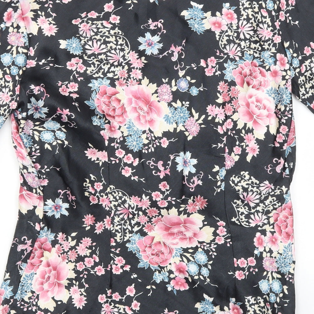 The Collection  Womens Multicoloured Floral  Basic T-Shirt Size 10