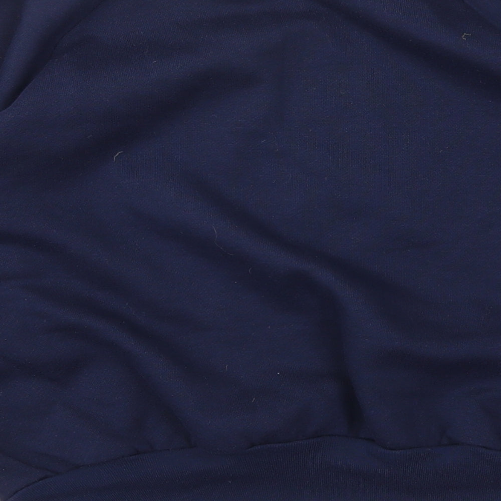 POPPY  Womens Blue Animal Print  Pullover Jumper Size L