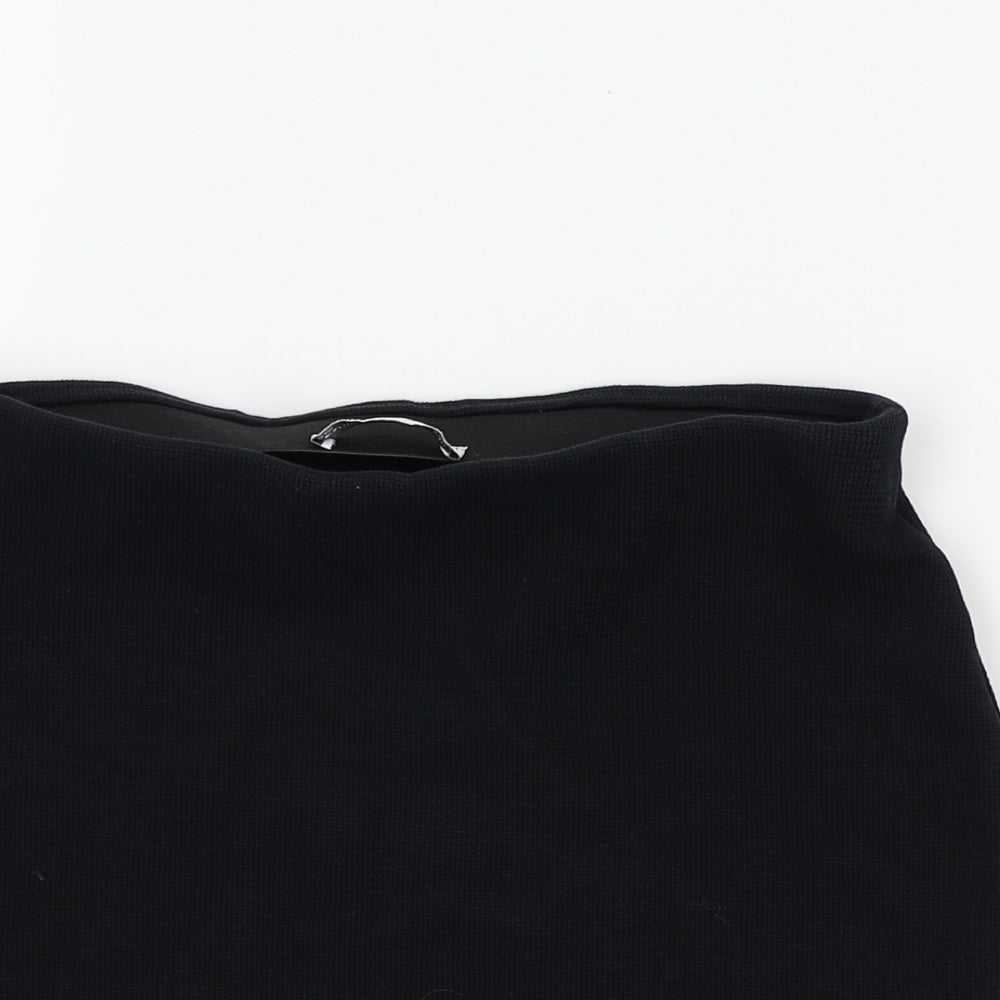 Zara Womens Black   A-Line Skirt Size S