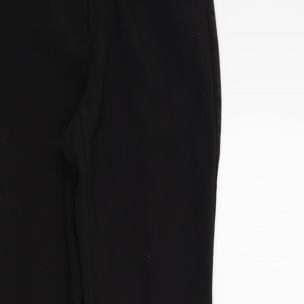 F&F Womens Black   Trousers  Size 6 L28 in