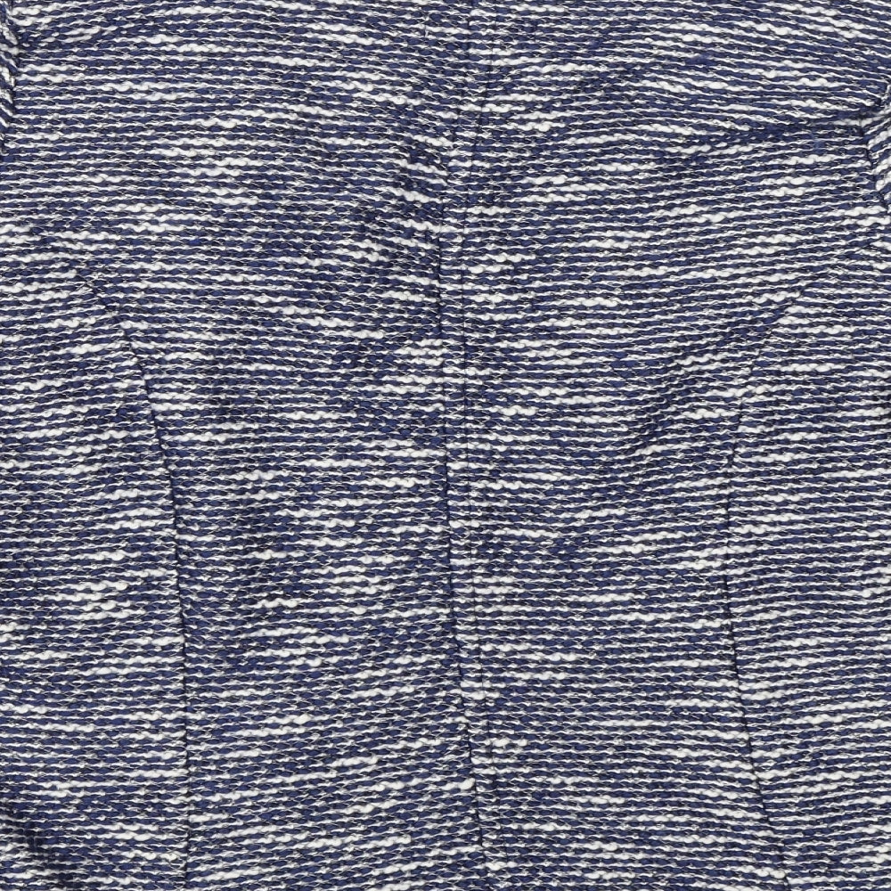 Papaya Womens Blue  Knit Cardigan Jumper Size 16
