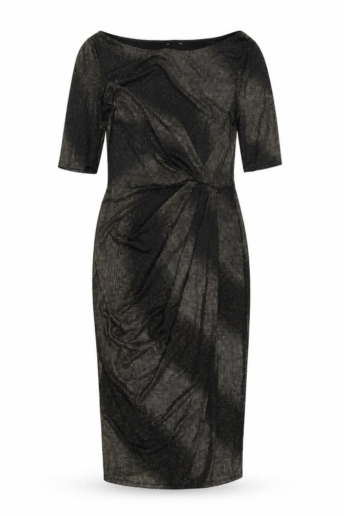 M&Co Womens Gold   A-Line  Size 12