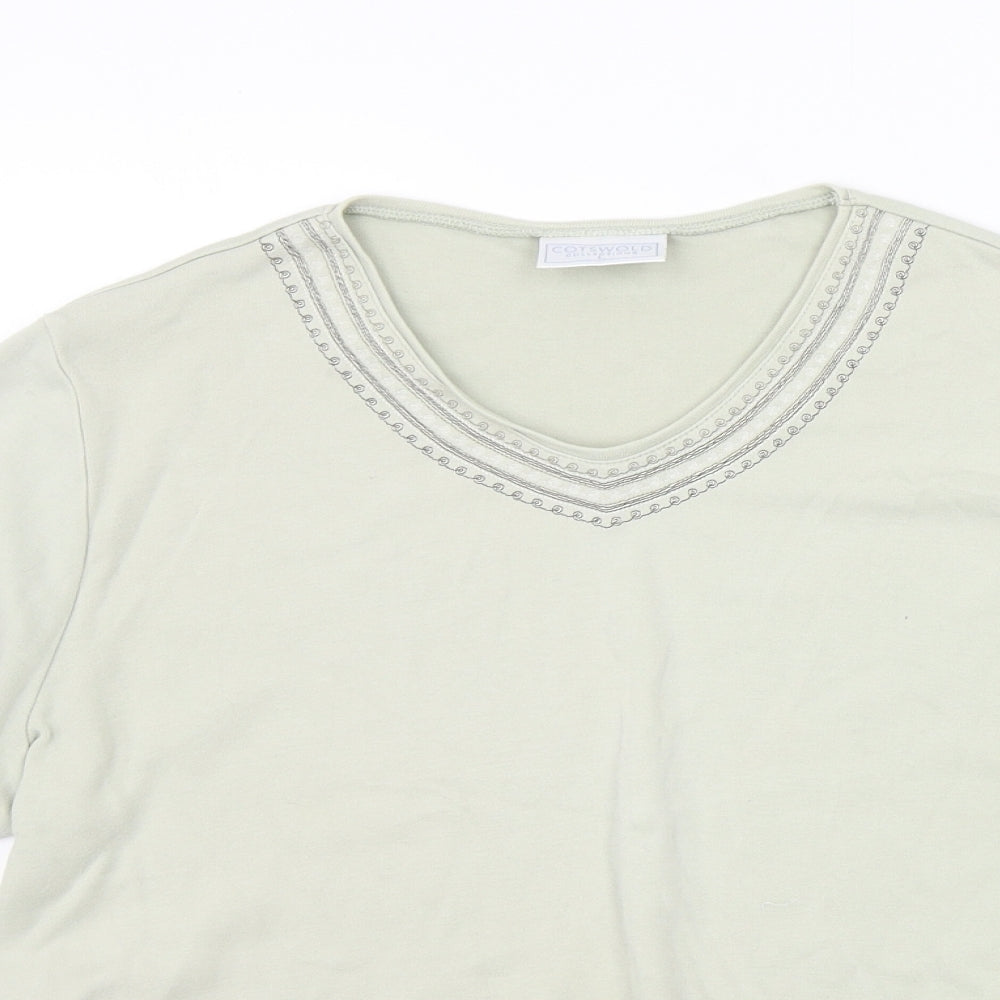 Cotsworld Womens Beige   Pullover Jumper Size L