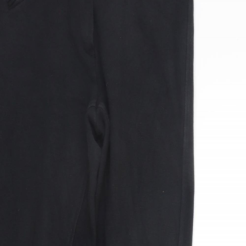 Life Style  Womens Black   Jogger Trousers Size 30 in L28 in