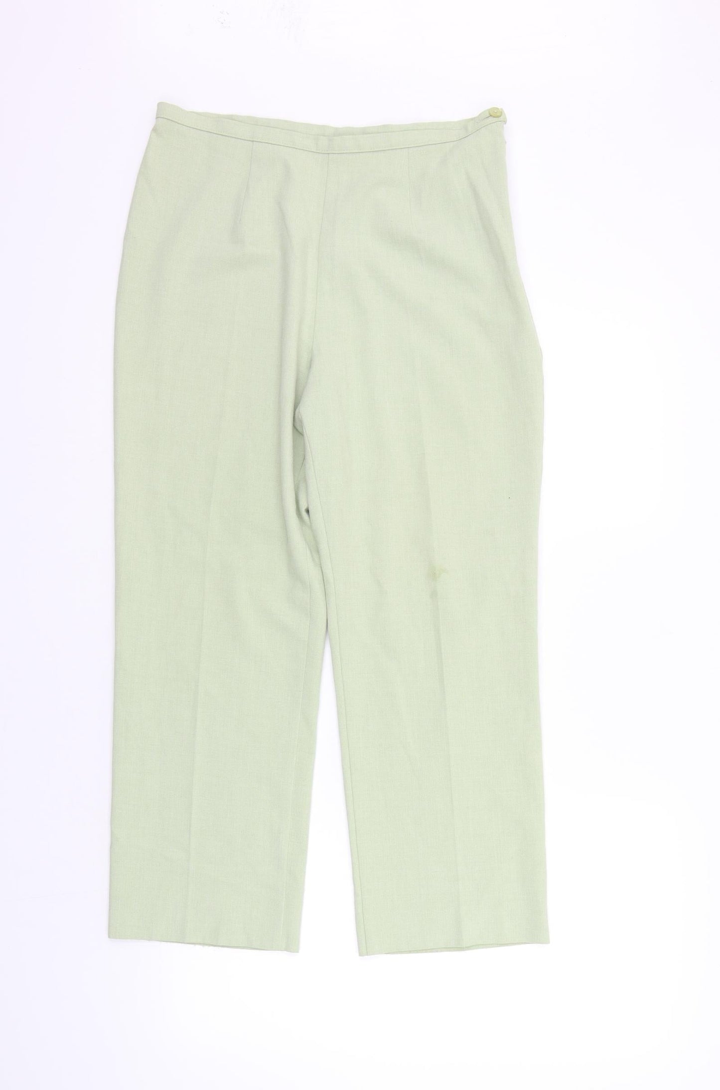 Marks and Spencer Womens Green   Trousers  Size 12 L24 in