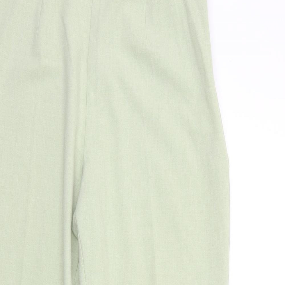 Marks and Spencer Womens Green   Trousers  Size 12 L24 in