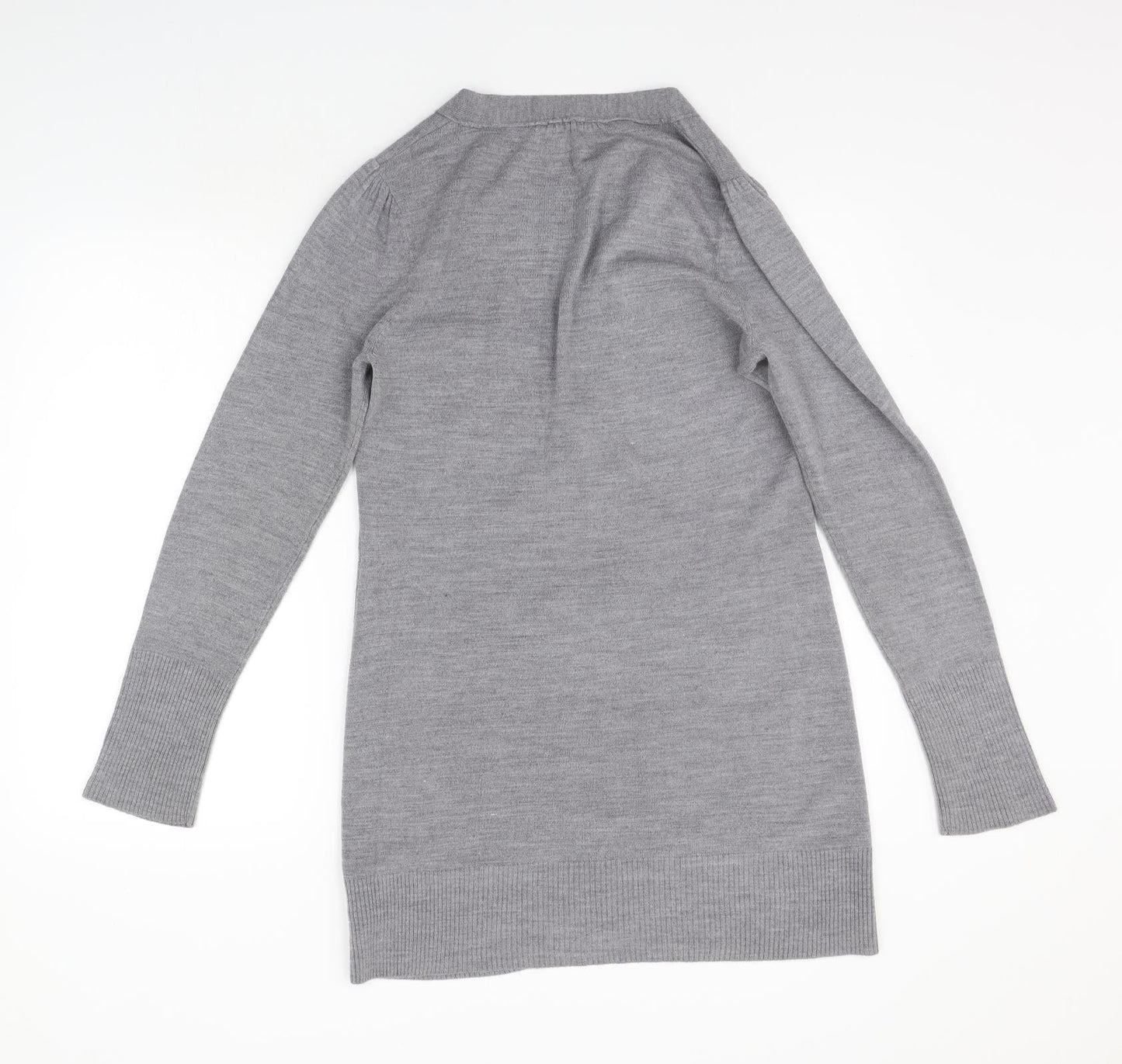 NEXT Womens Grey   Cardigan Jumper Size 12  - washable mark