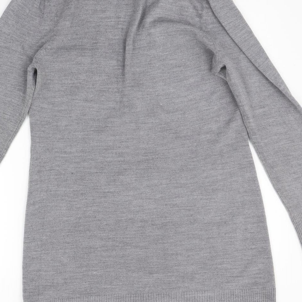 NEXT Womens Grey   Cardigan Jumper Size 12  - washable mark
