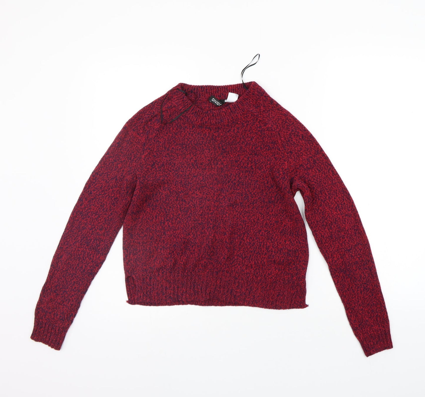 Divided Womens Red   Pullover Jumper Size XS