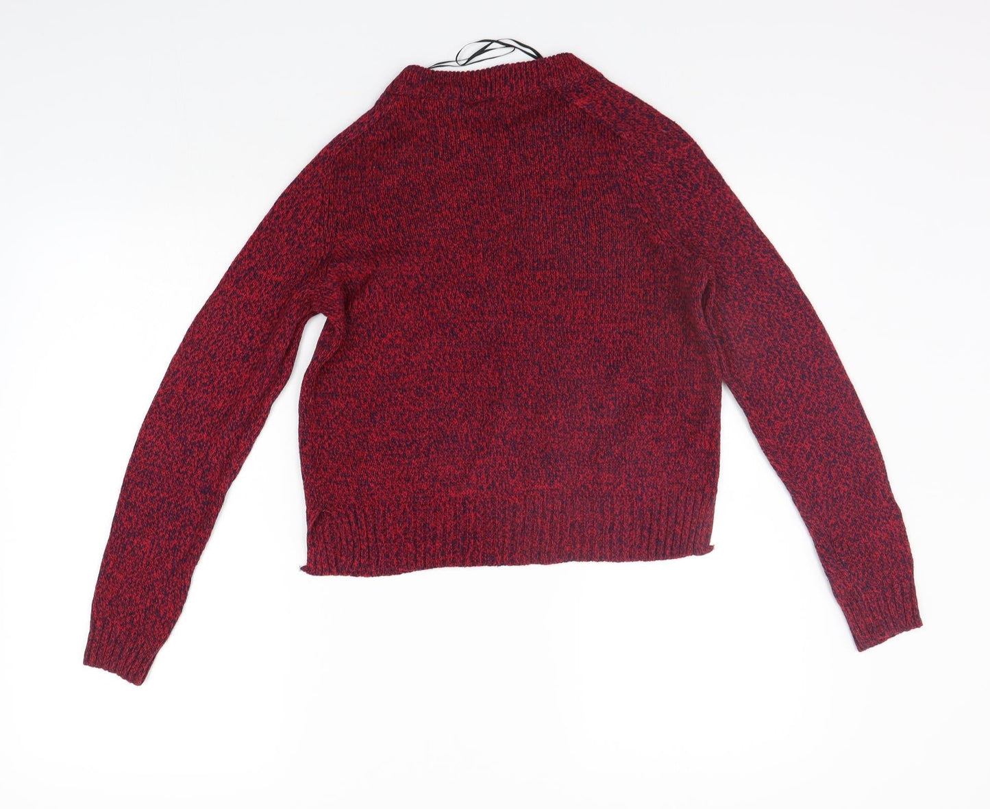Divided Womens Red   Pullover Jumper Size XS