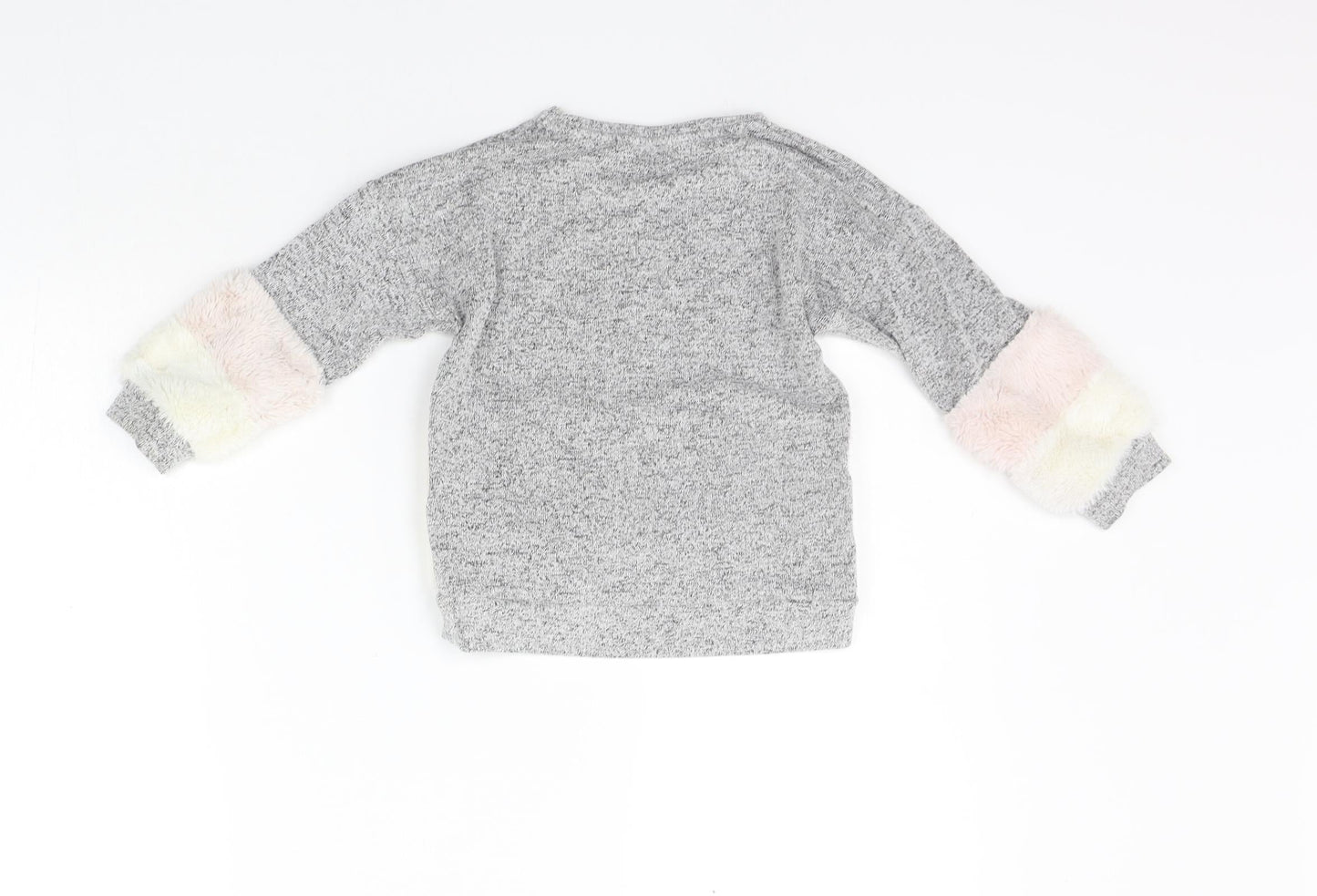 F&F Boys Grey   Pullover Jumper Size 2-3 Years  - washable mark