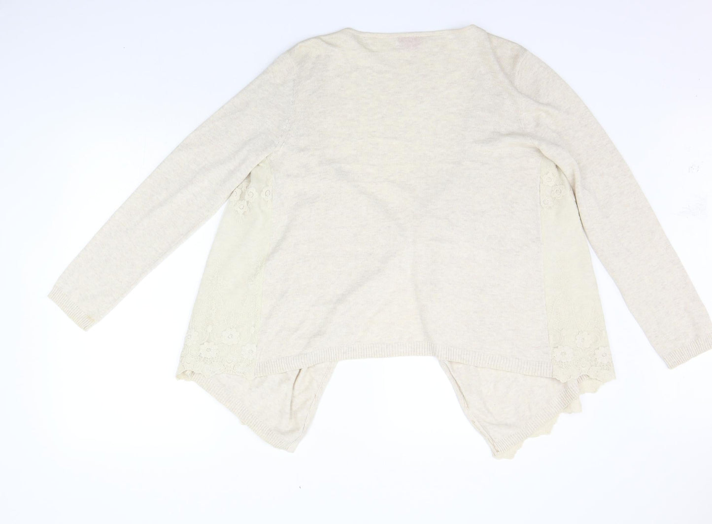 Together Womens Beige   Cardigan Jumper Size 12