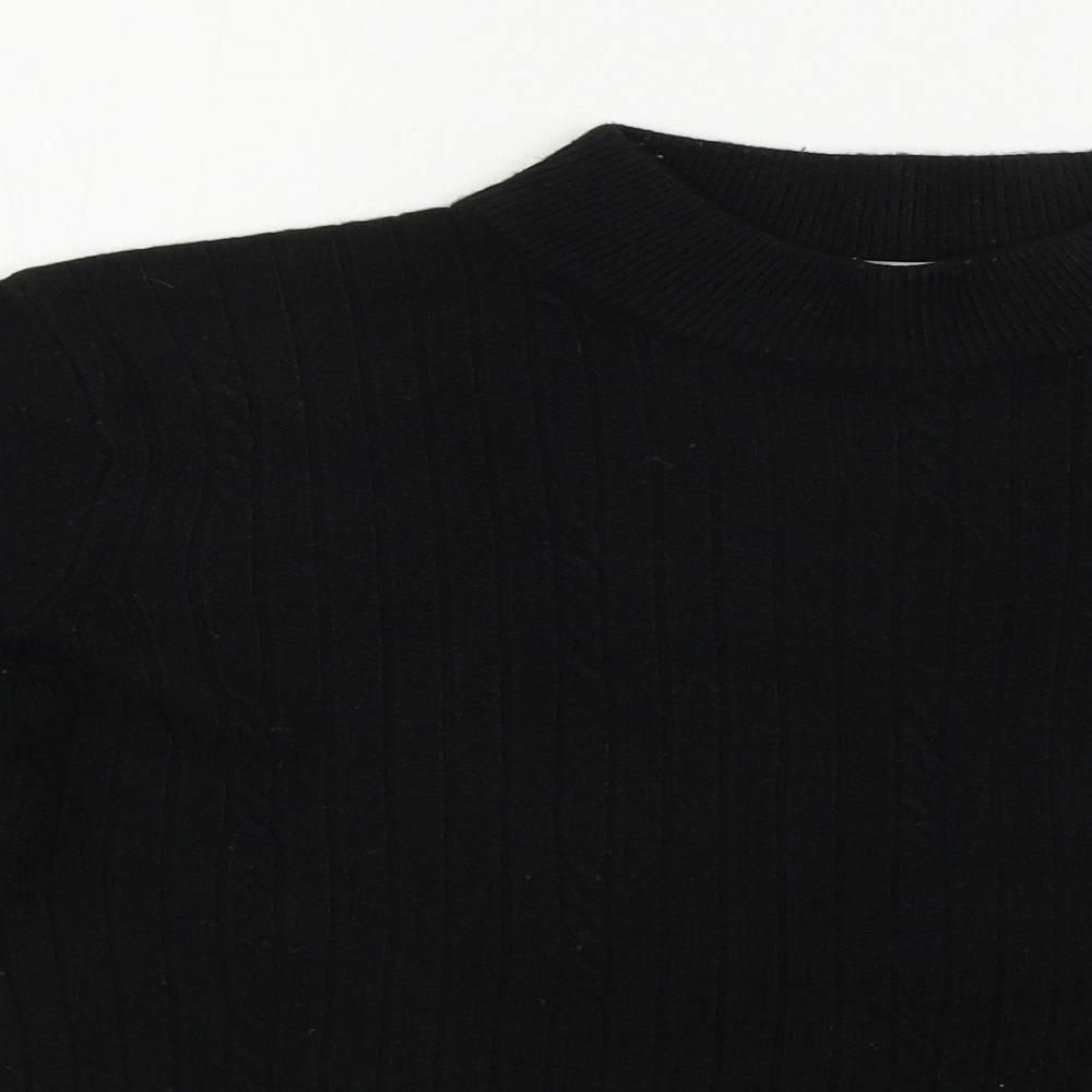 Bonmarché  Womens Black   Pullover Jumper Size S