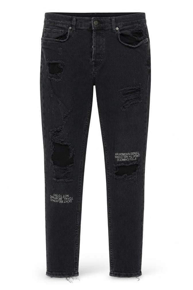 Preworn  Womens Black   Skinny Jeans Size 30 in L27 in