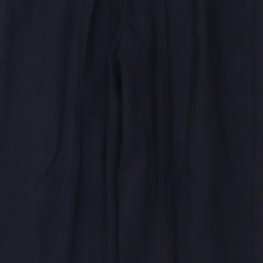 Marks and Spencer  Womens Blue   Trousers  Size 14 L26 in