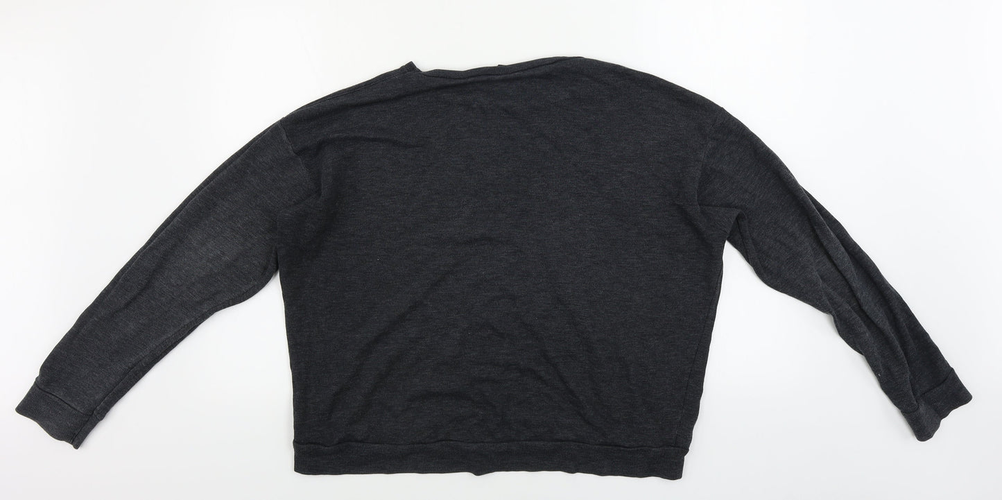 Topshop  Womens Grey   Pullover Jumper Size 12