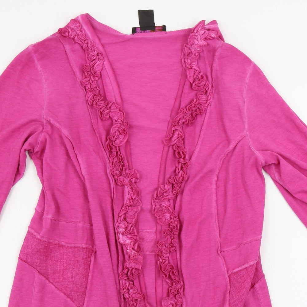 Creation Womens Pink   Cardigan Jumper Size 12