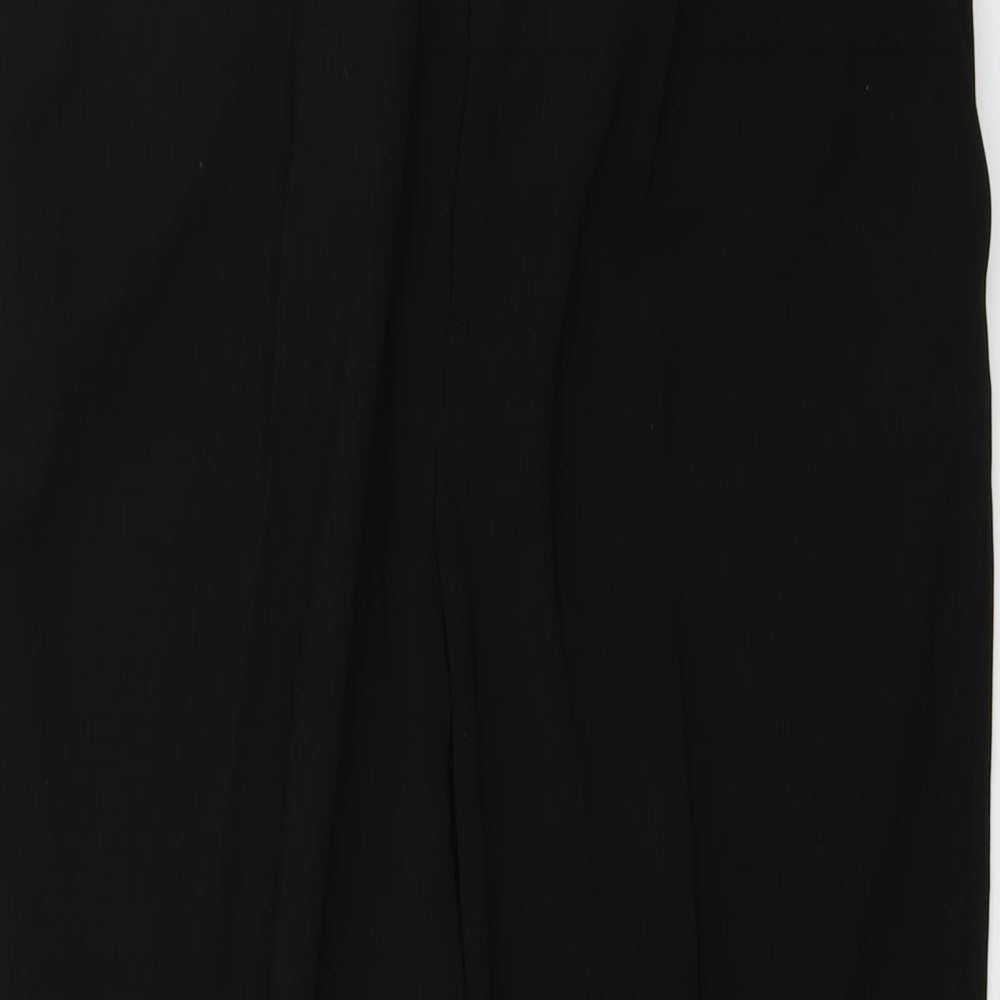 Preworn  Womens Black   Trousers  Size L L24 in