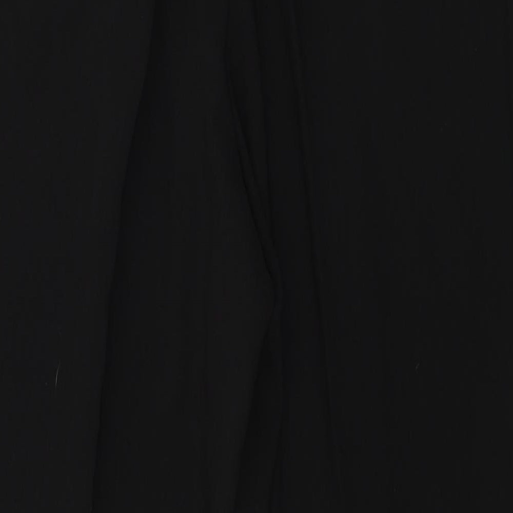 Preworn  Womens Black   Trousers  Size L L24 in