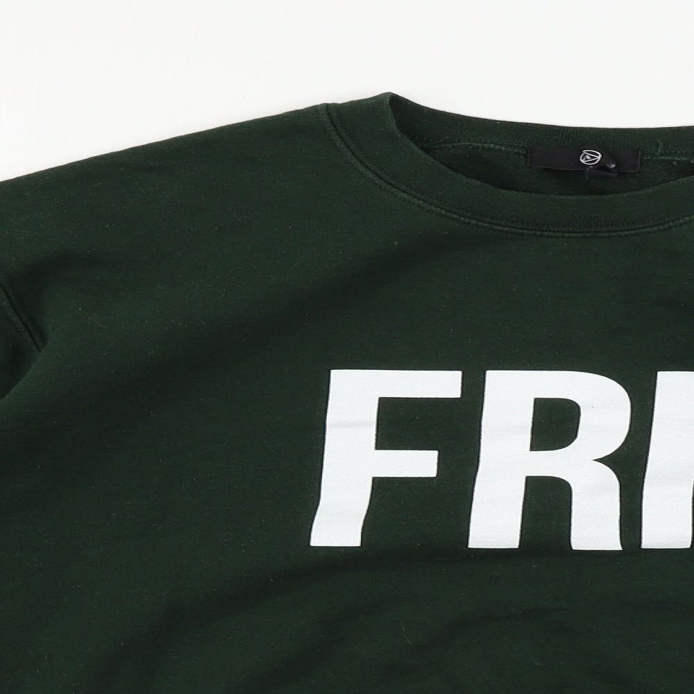 Missguided  Womens Green   Pullover Jumper Size S