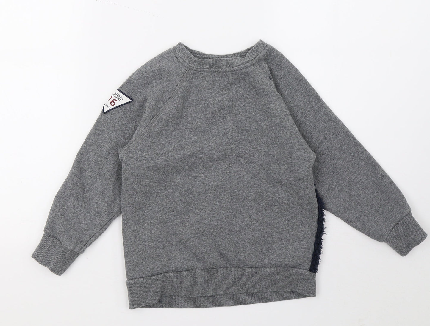 ABCD Boys Grey   Pullover Jumper Size 6 Years