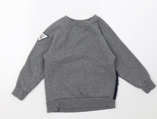 ABCD Boys Grey   Pullover Jumper Size 6 Years