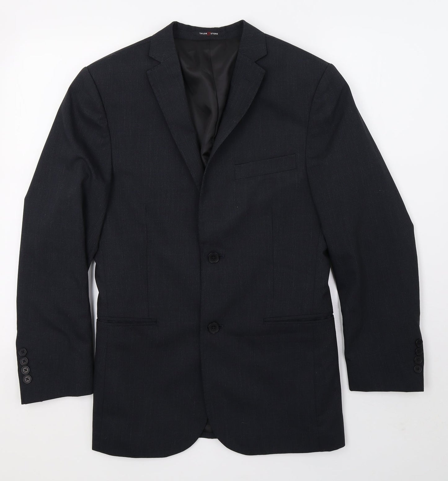 Tailor Store Mens Black   Jacket Blazer Size M