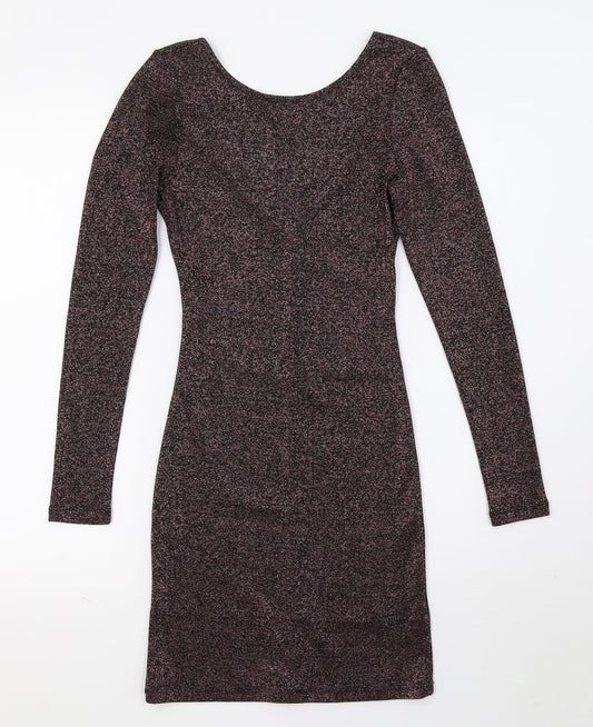 Divided Womens Purple   Bodycon  Size 6