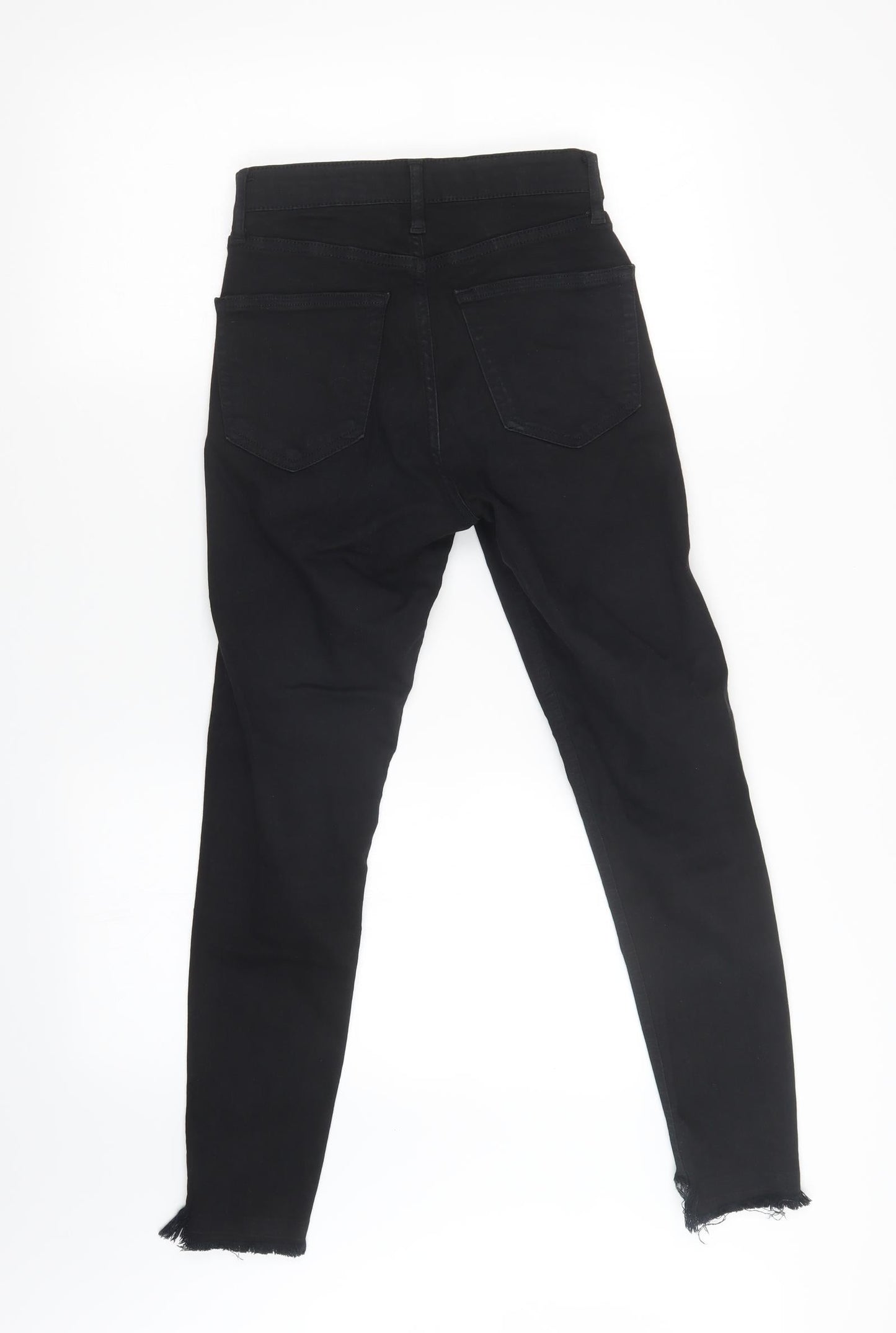 Topshop Womens Black   Skinny Jeans Size 28 in L30 in