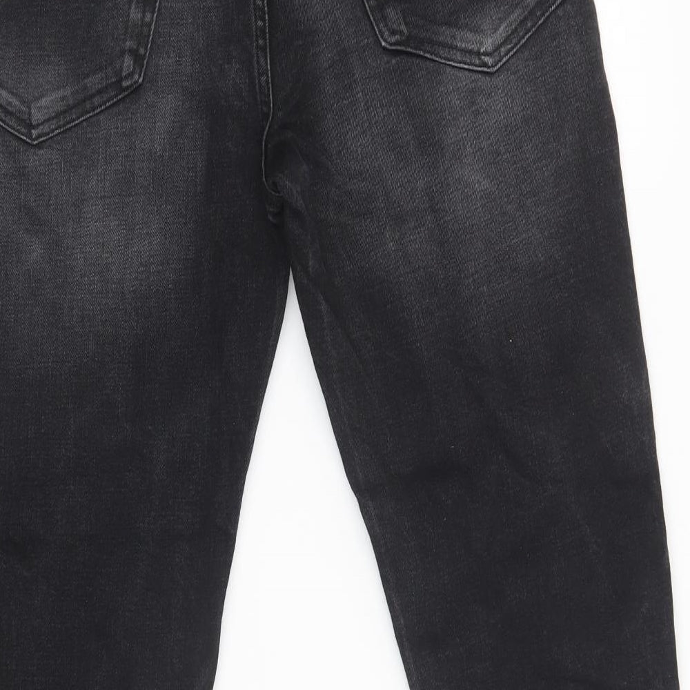 Marks and Spencer Womens Black   Straight Jeans Size 32 L31 in