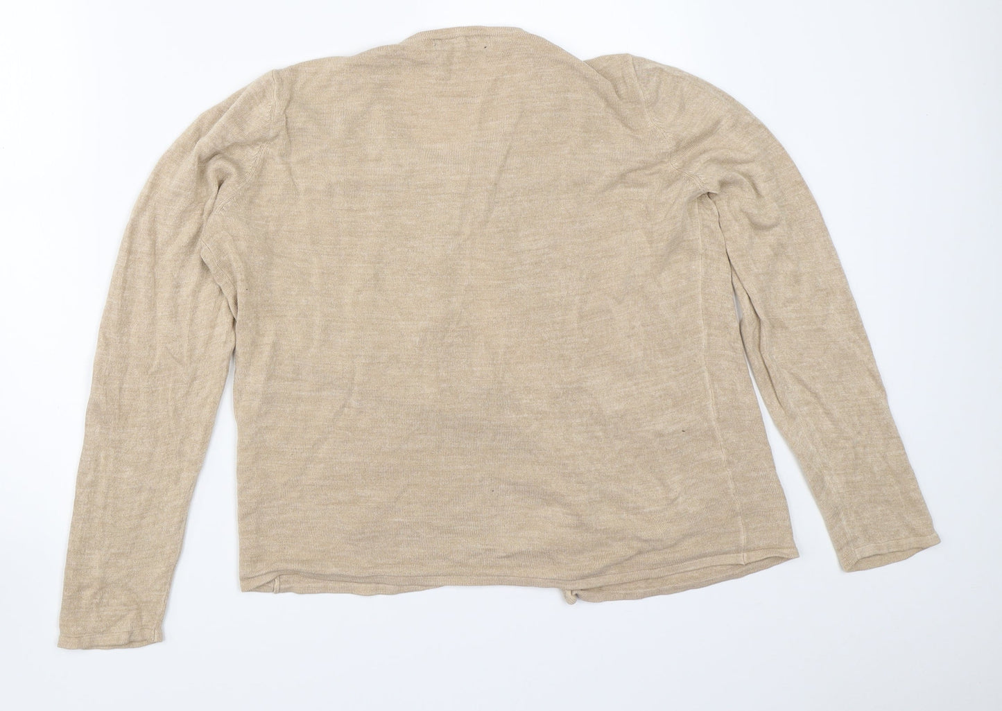 Bonmarché Womens Beige   Cardigan Jumper Size S