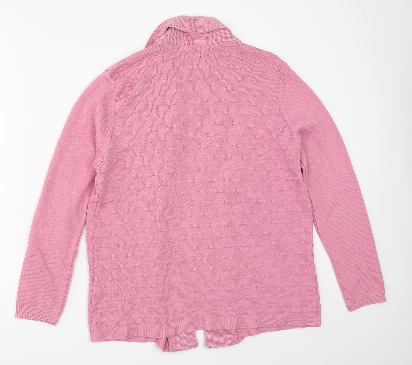 Monique Womens Pink   Cardigan Jumper Size M