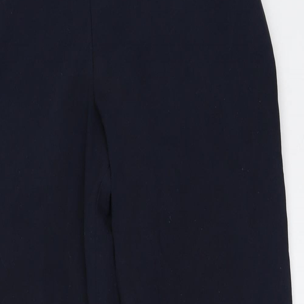 Marks and Spencer Womens Blue   Trousers  Size 12 L26.5 in