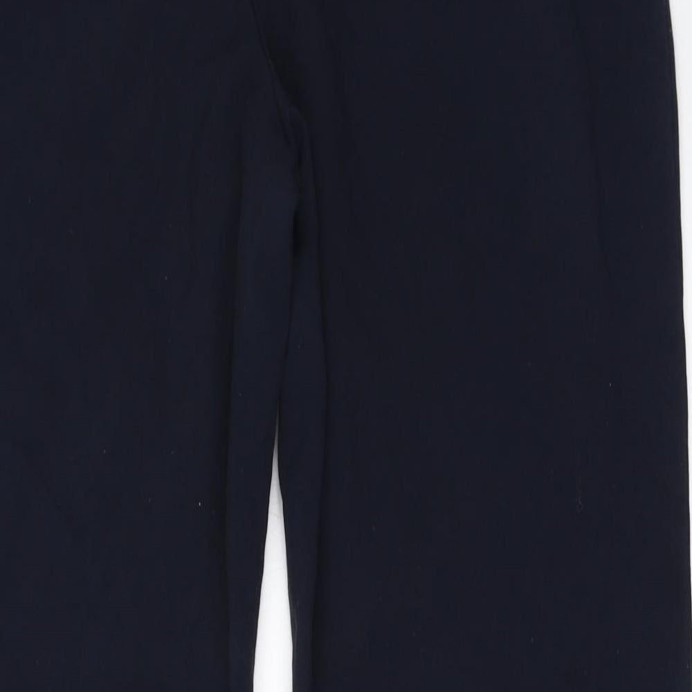 Marks and Spencer Womens Blue   Trousers  Size 12 L26.5 in