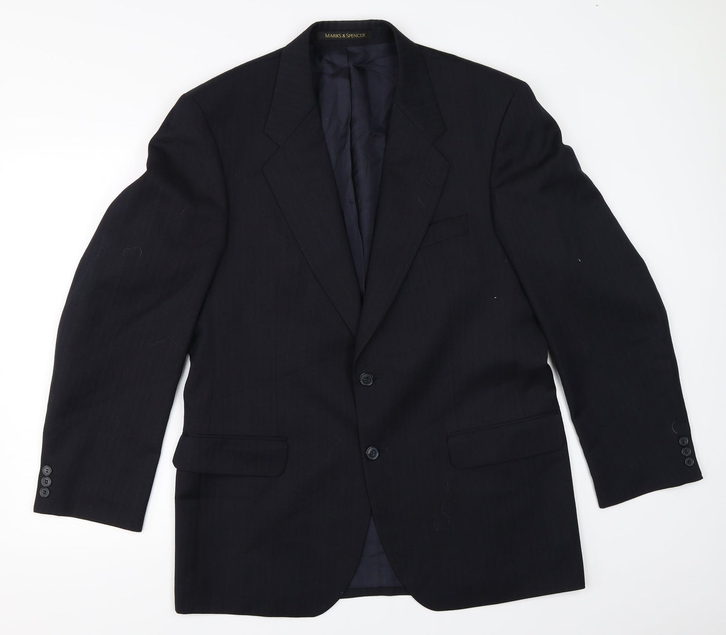 Marks and Spencer Mens Blue   Jacket Blazer Size 40
