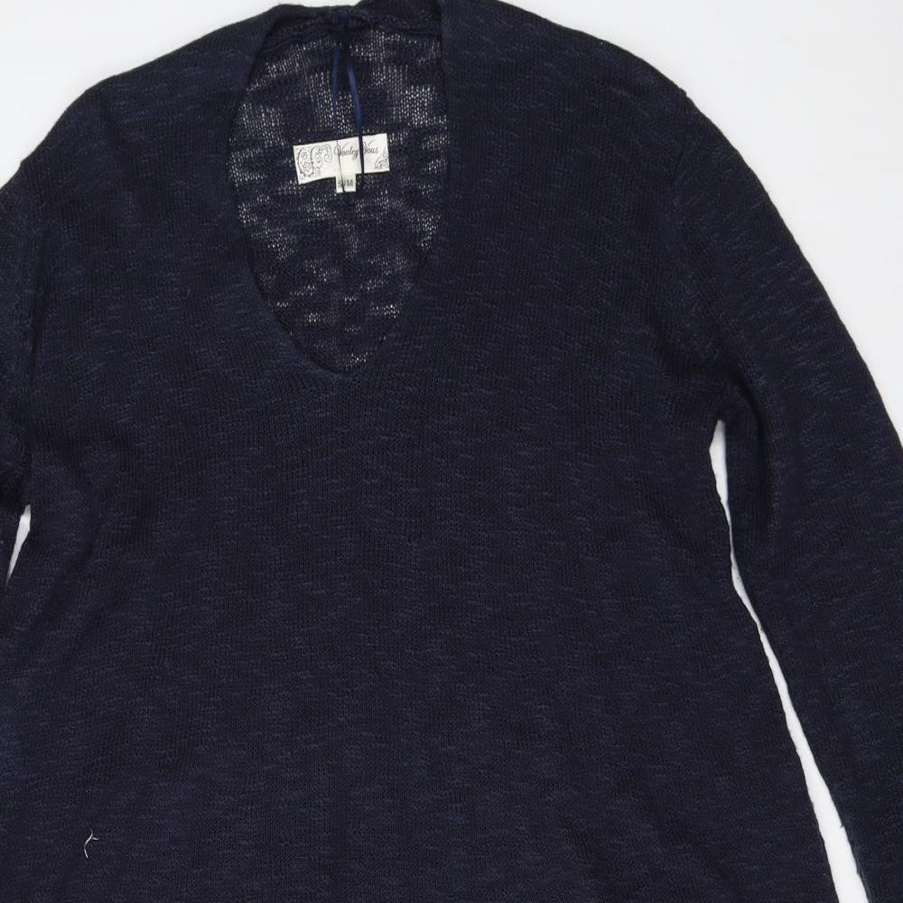 Vouley Vous Womens Blue   Tunic Jumper Size S