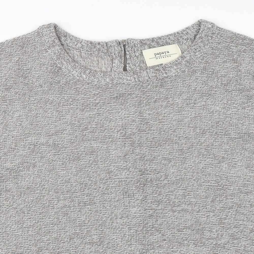 Atmosphere Womens Grey   Pullover Jumper Size M