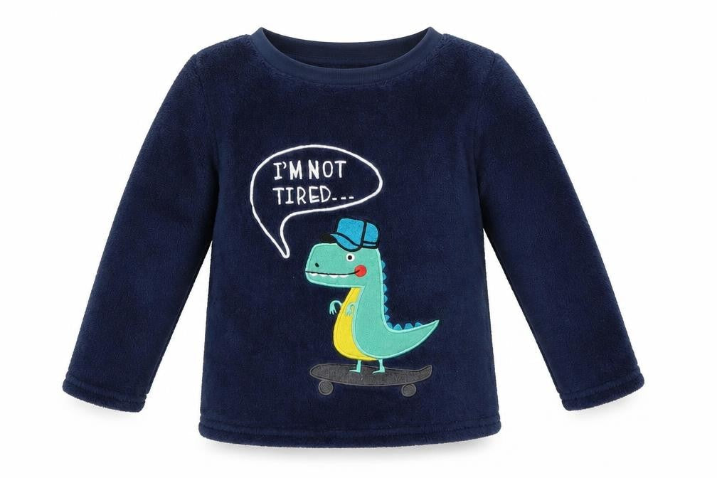 Pep&Co Boys Blue Solid   Pyjama Top Size 5-6 Years
