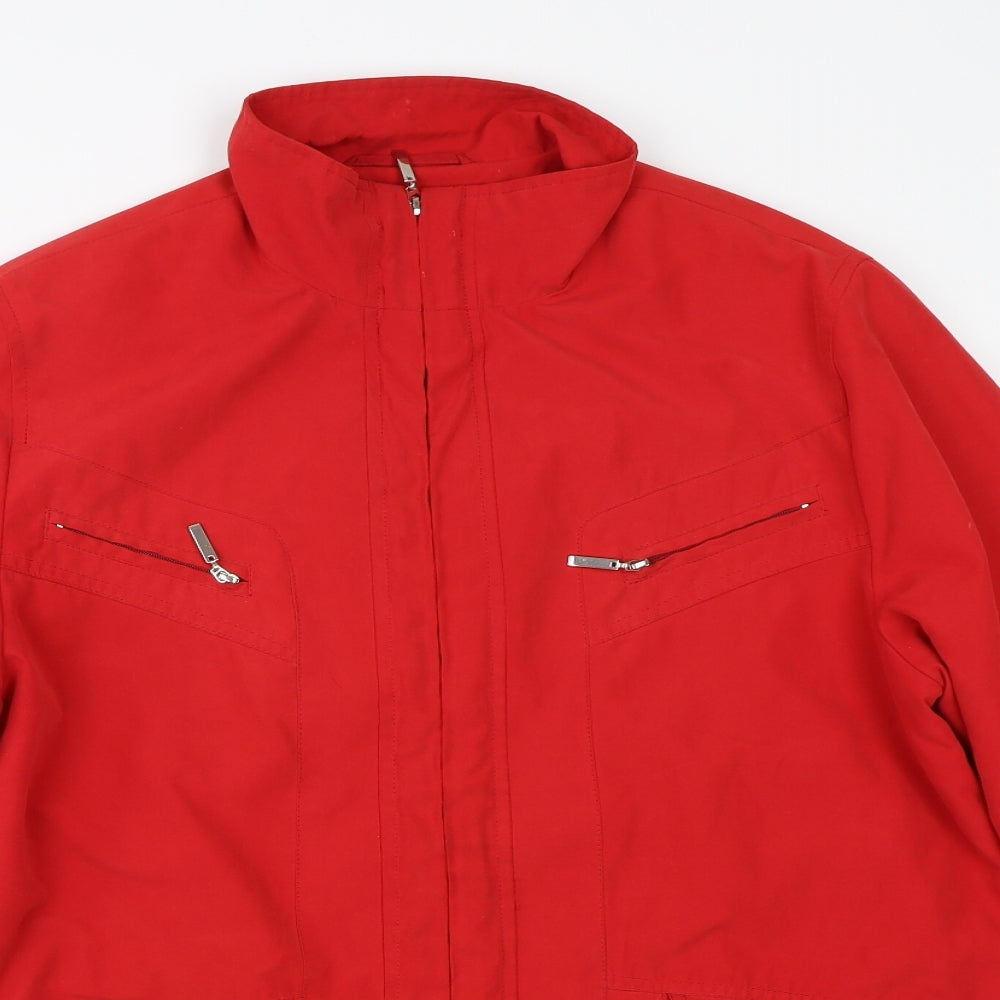 Zerimar Womens Red   Overcoat Coat Size M