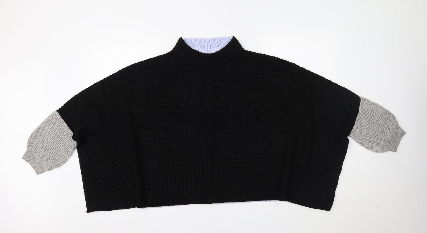 Threadbare Womens Multicoloured   Henley Jumper Size 6