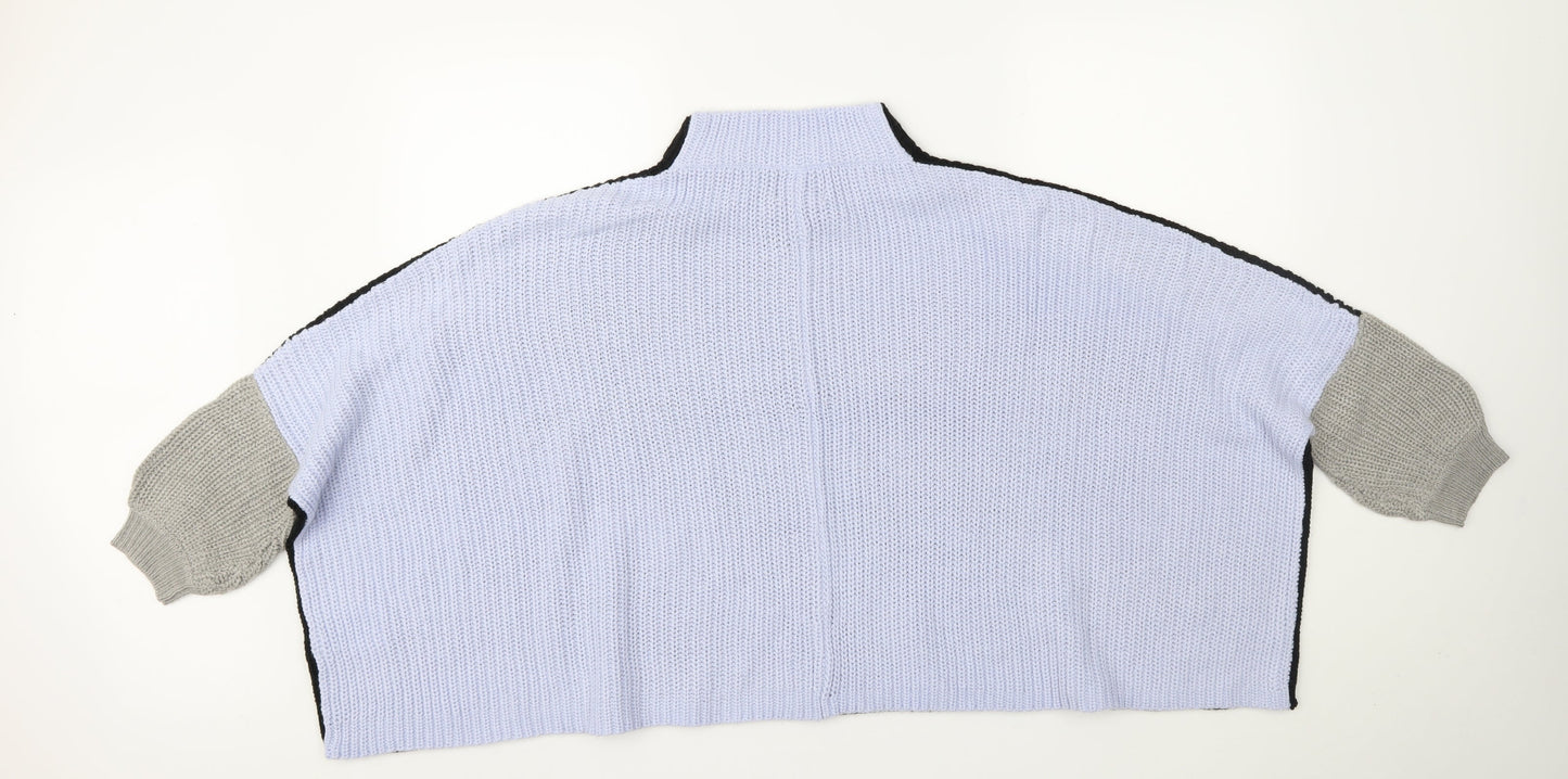 Threadbare Womens Multicoloured   Henley Jumper Size 6