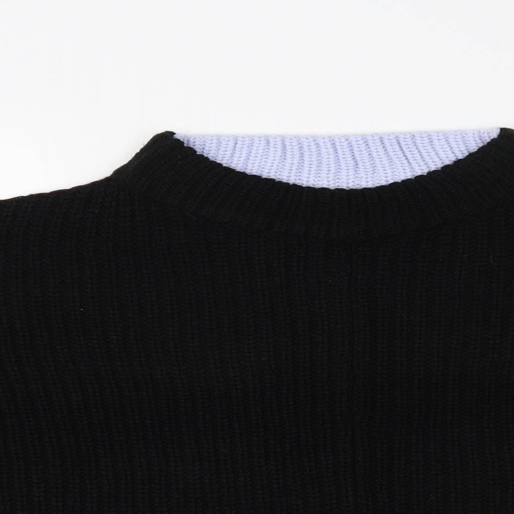 Threadbare Womens Multicoloured   Henley Jumper Size 6