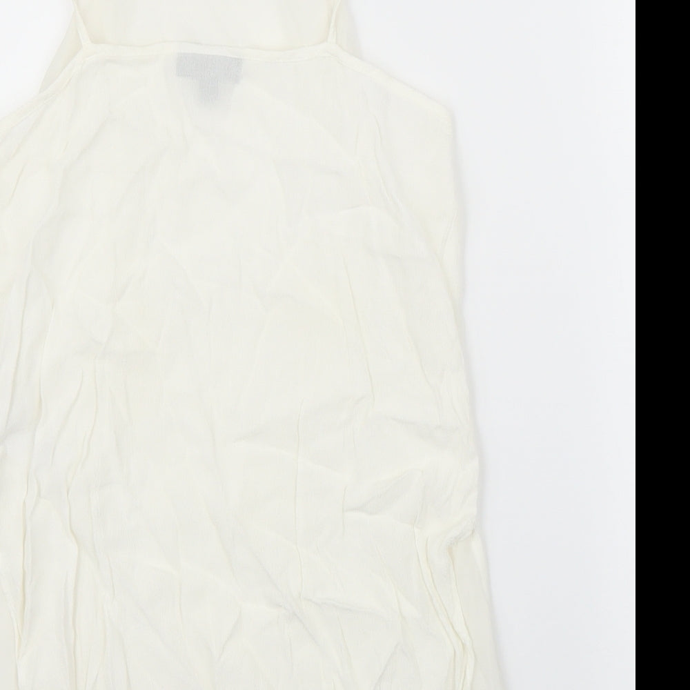 Topshop Womens White   Camisole Blouse Size 6